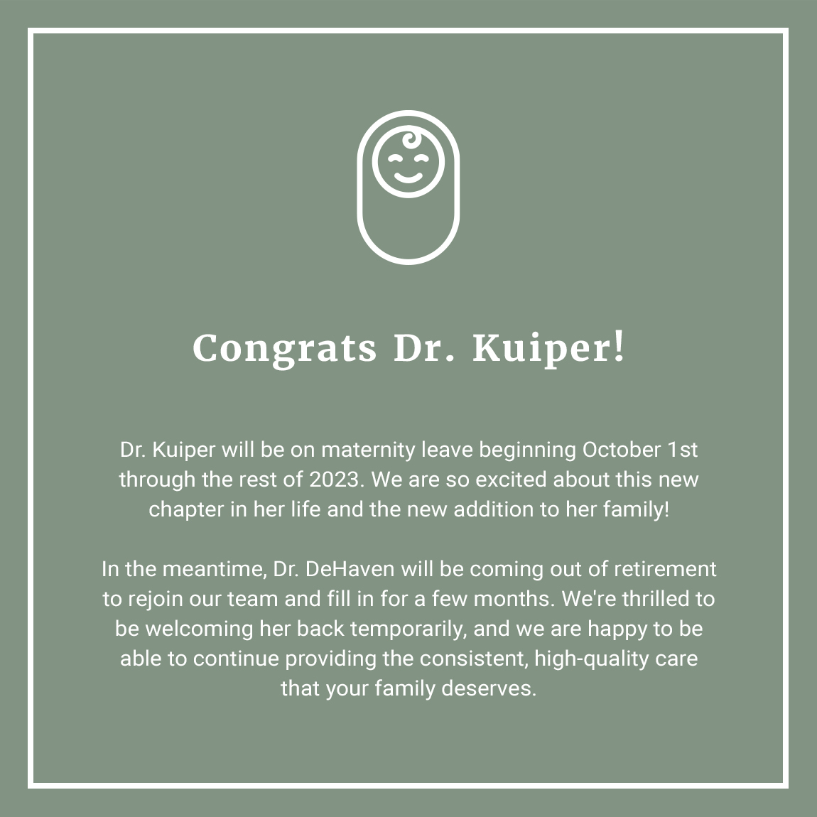 announcement